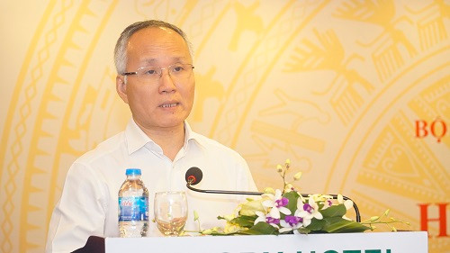 Ông Trần Quốc Khánh, Thứ trưởng Bộ Công Thương phát biểu khai mạc Hội nghị