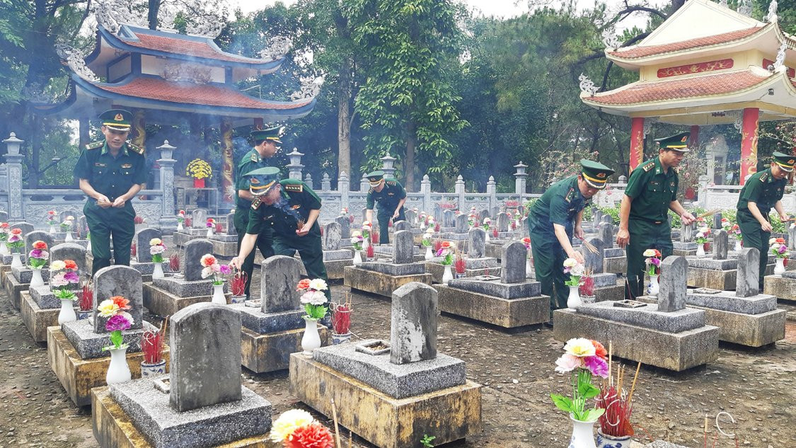 Bộ đội Biên phòng Quảng Bình tổ chức nhiều hoạt động ý nghĩa kỷ niệm Ngày Thương binh - Liệt sỹ