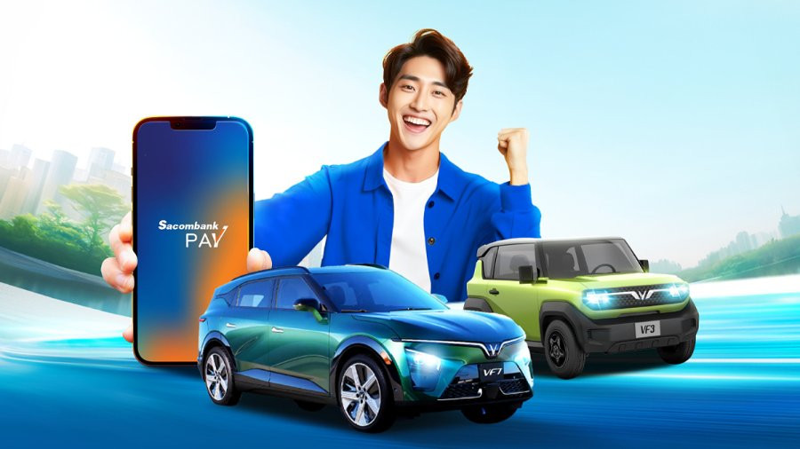'Tiết kiệm xanh cùng Pay' tìm ra thêm chủ nhân VinFast VF3 và VF7 Plus 