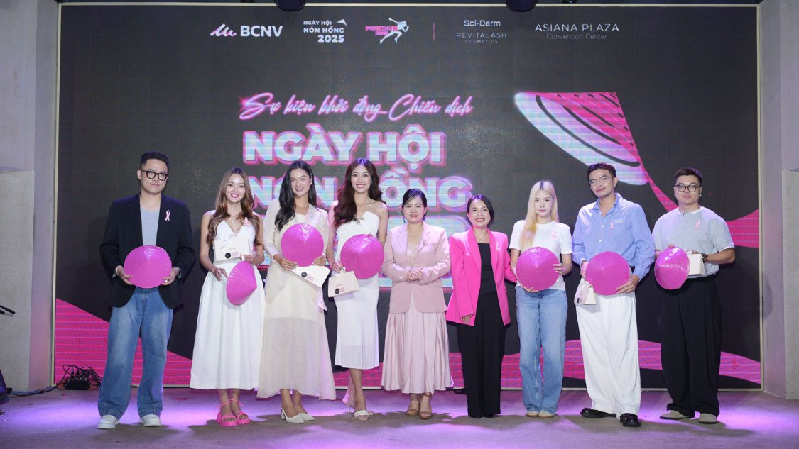 5.000 người chạy bộ ủng hộ bệnh nhân ung thư vú tại Ngày hội Nón hồng 2025