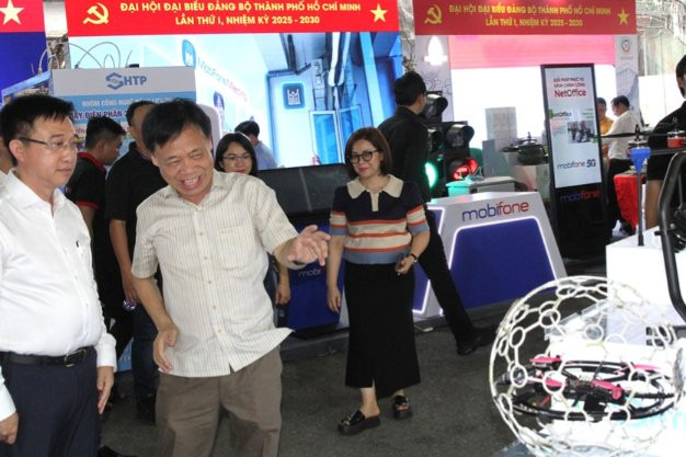Chip, robot và UAV Việt cùng tỏa sáng giữa 'sân khấu công nghệ' TP.HCM