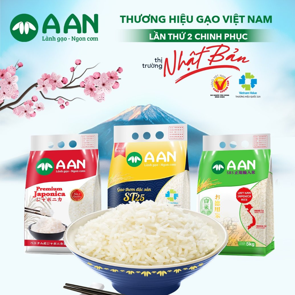 Gạo Việt sang Nhật: Qua 'cửa hẹp' bằng tư duy chuỗi giá trị 