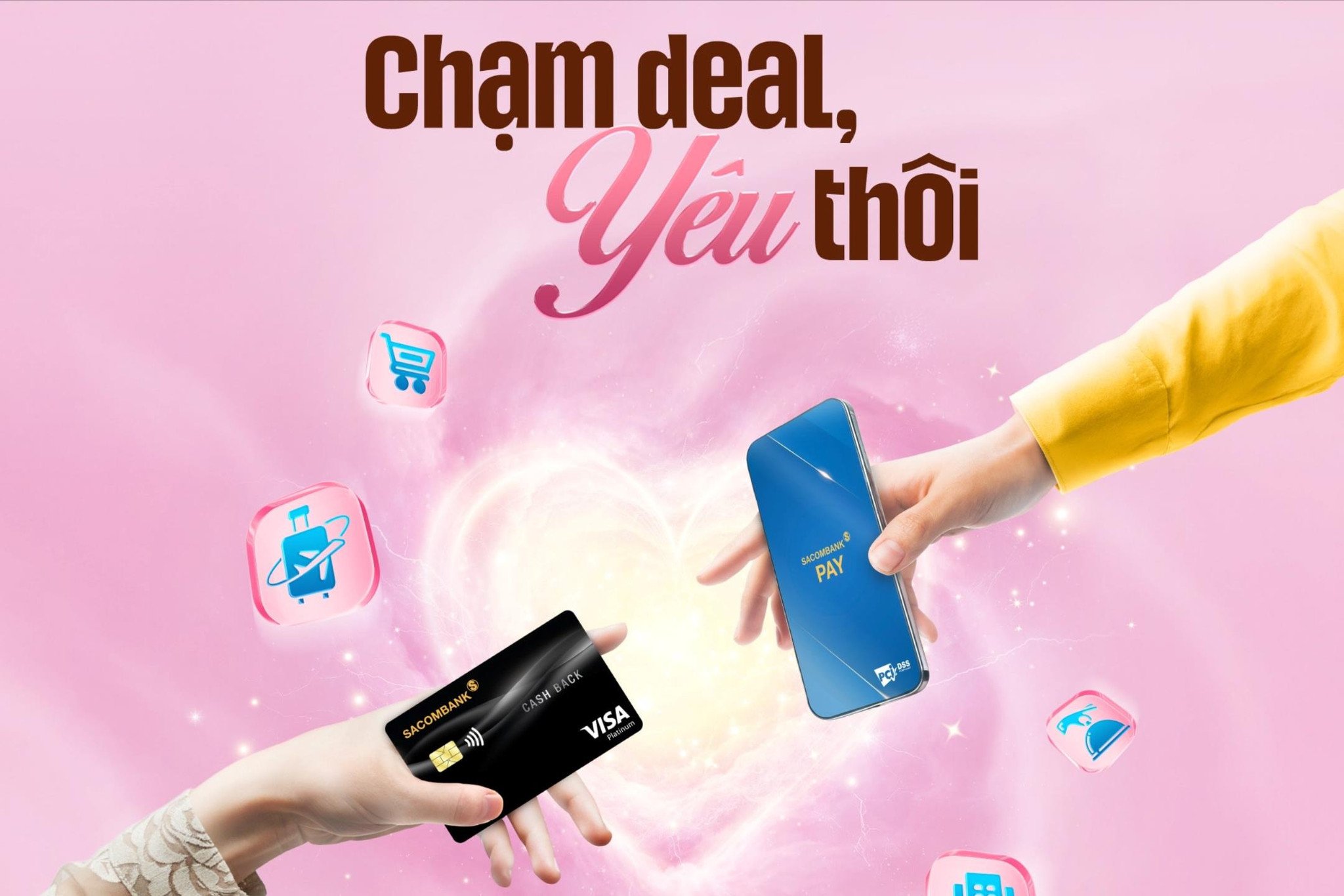 Thêm ngọt ngào cho Valentine với chuỗi ưu đãi cực tâm lý từ SACOMBANK 