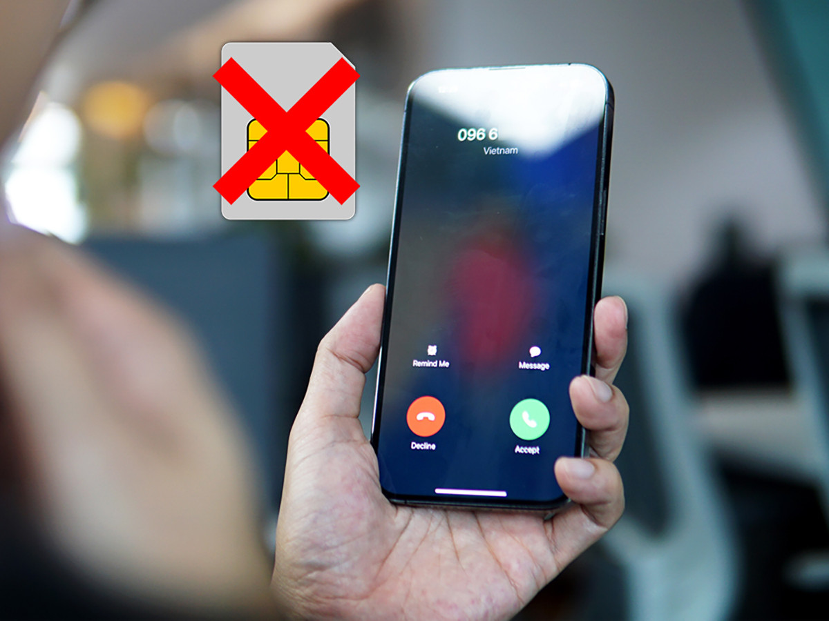 Từ 15/4, không có sinh trắc học sẽ bị khóa SIM. Ảnh: TL