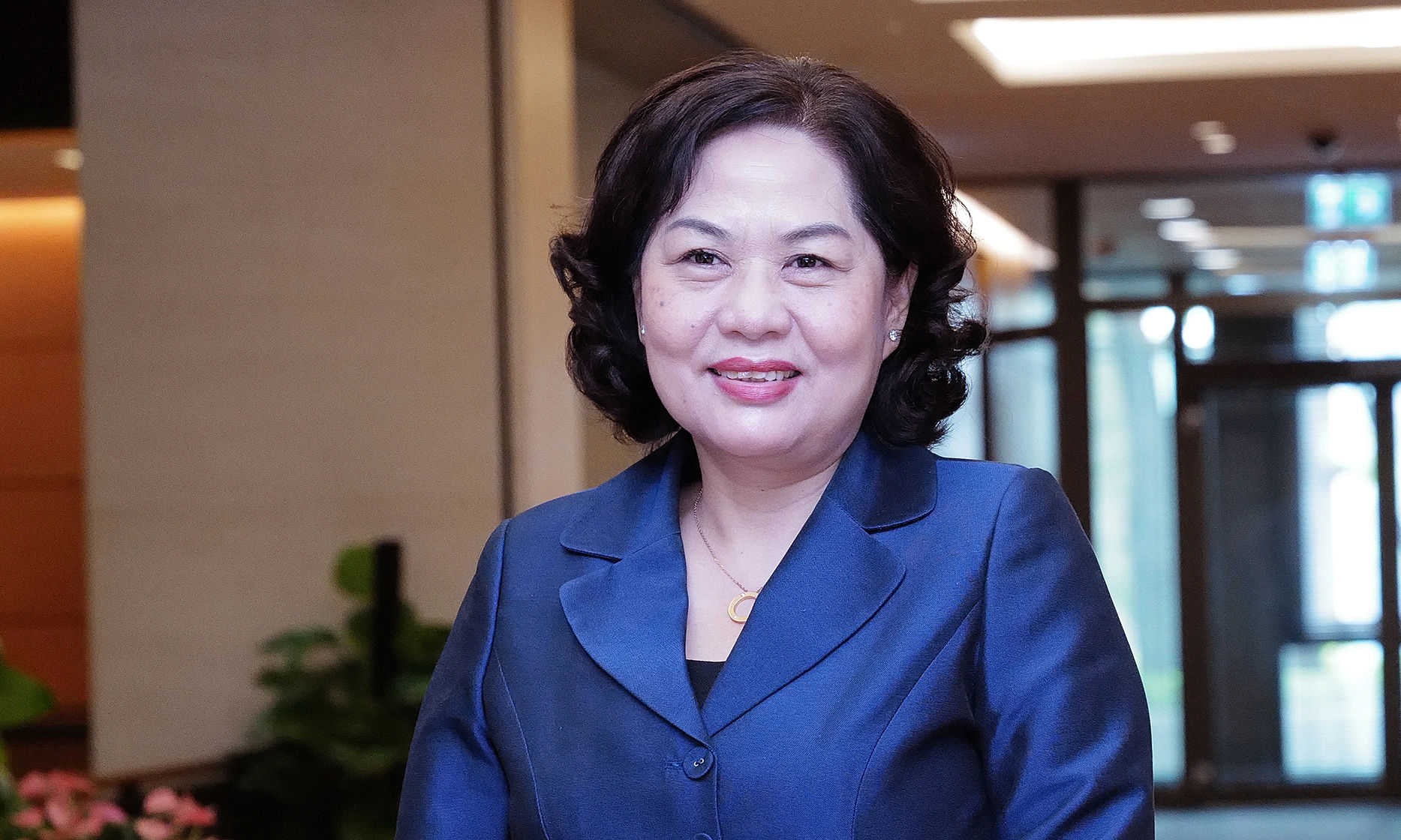 Phó chủ tịch Quốc hội Nguyễn Thị Hồng. Ảnh_Hoàng Phong