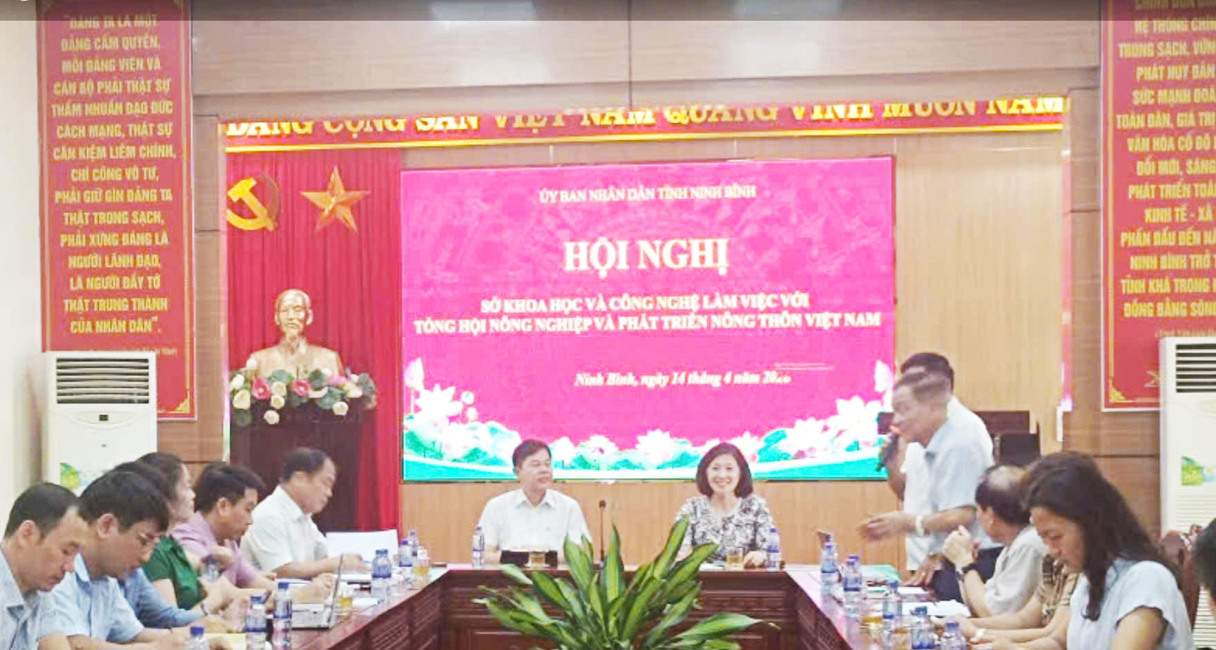 Tổng hội làm việc với Sở KH&CN Ninh Bình, thúc đẩy hợp tác năm 2026