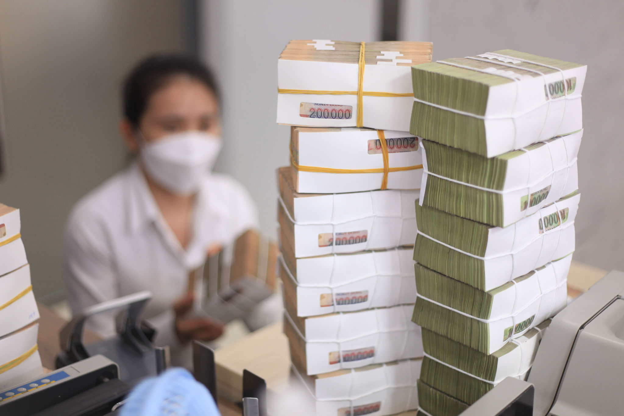 Đếm tiền VNĐ