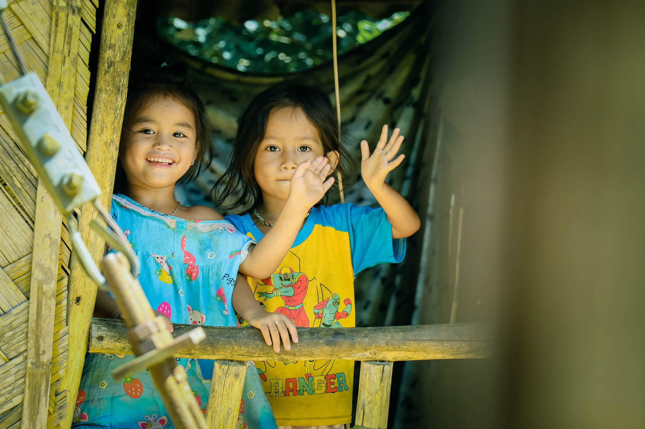 Em bé miền Tây Quảng Trị.