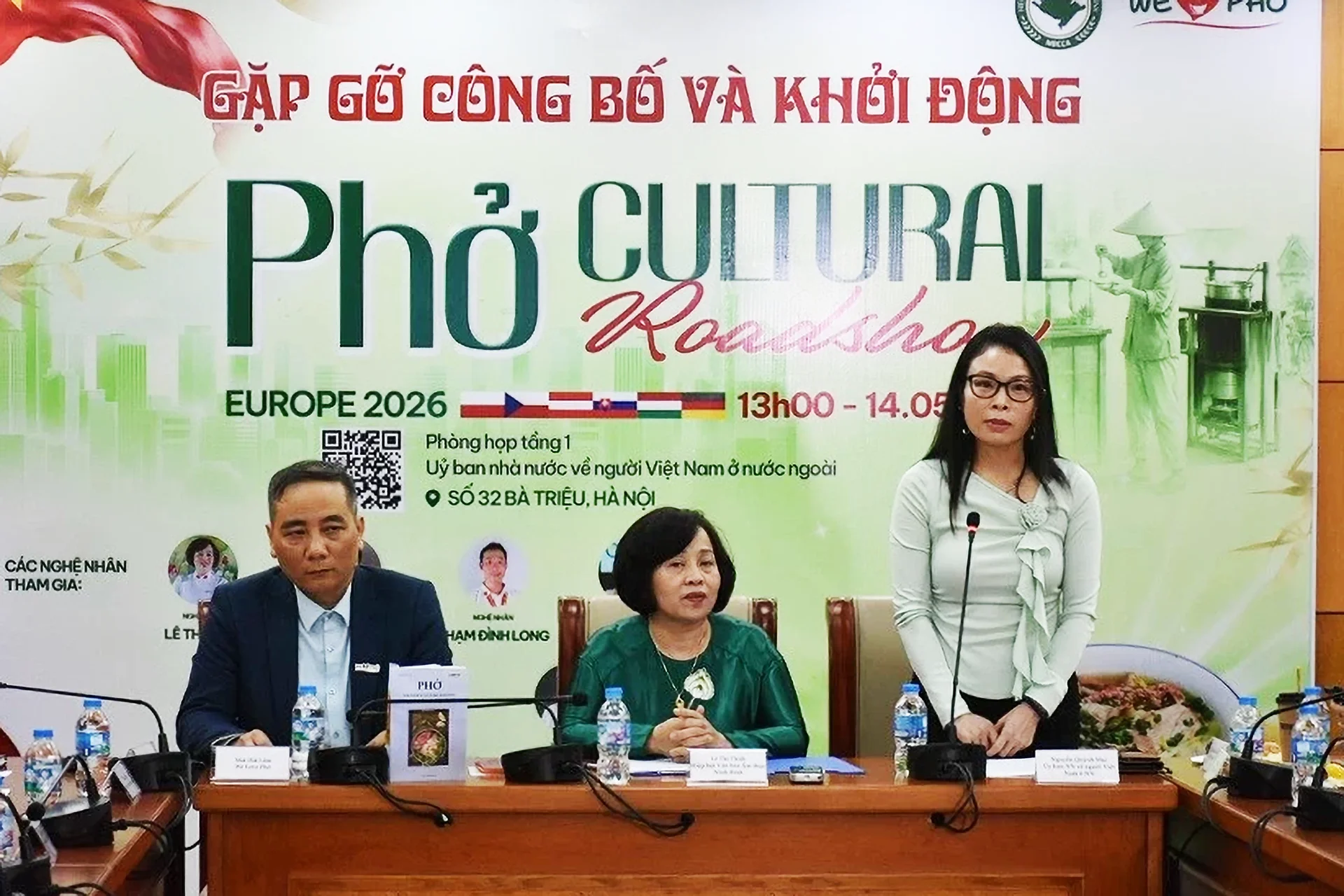 Phó Chủ nhiệm Ủy ban Nhà nước về người Việt Nam ở nước ngoài Nguyễn Quỳnh Mai phát biểu tại sự kiện. Ảnh: Dương Tiêu. Nguồn: baoquocte.vn.