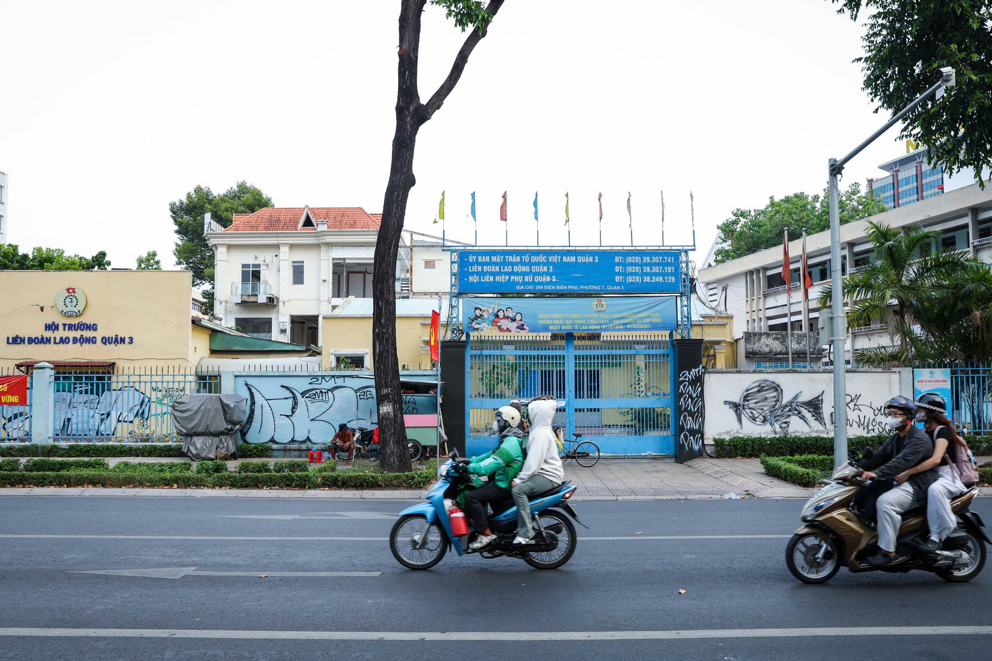 Số 299 Điện Biên Phủ (P.Xuân Hòa), nguyên là trụ sở LĐLĐ Q.3 (cũ). Nguồn: thanhnien.vn