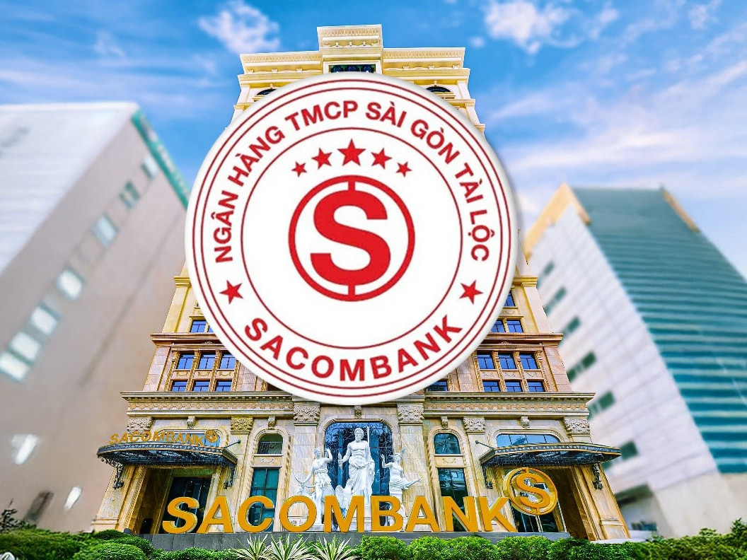 Theo mẫu dấu mới được công bố, SACOMBANK sử dụng tên thương mại