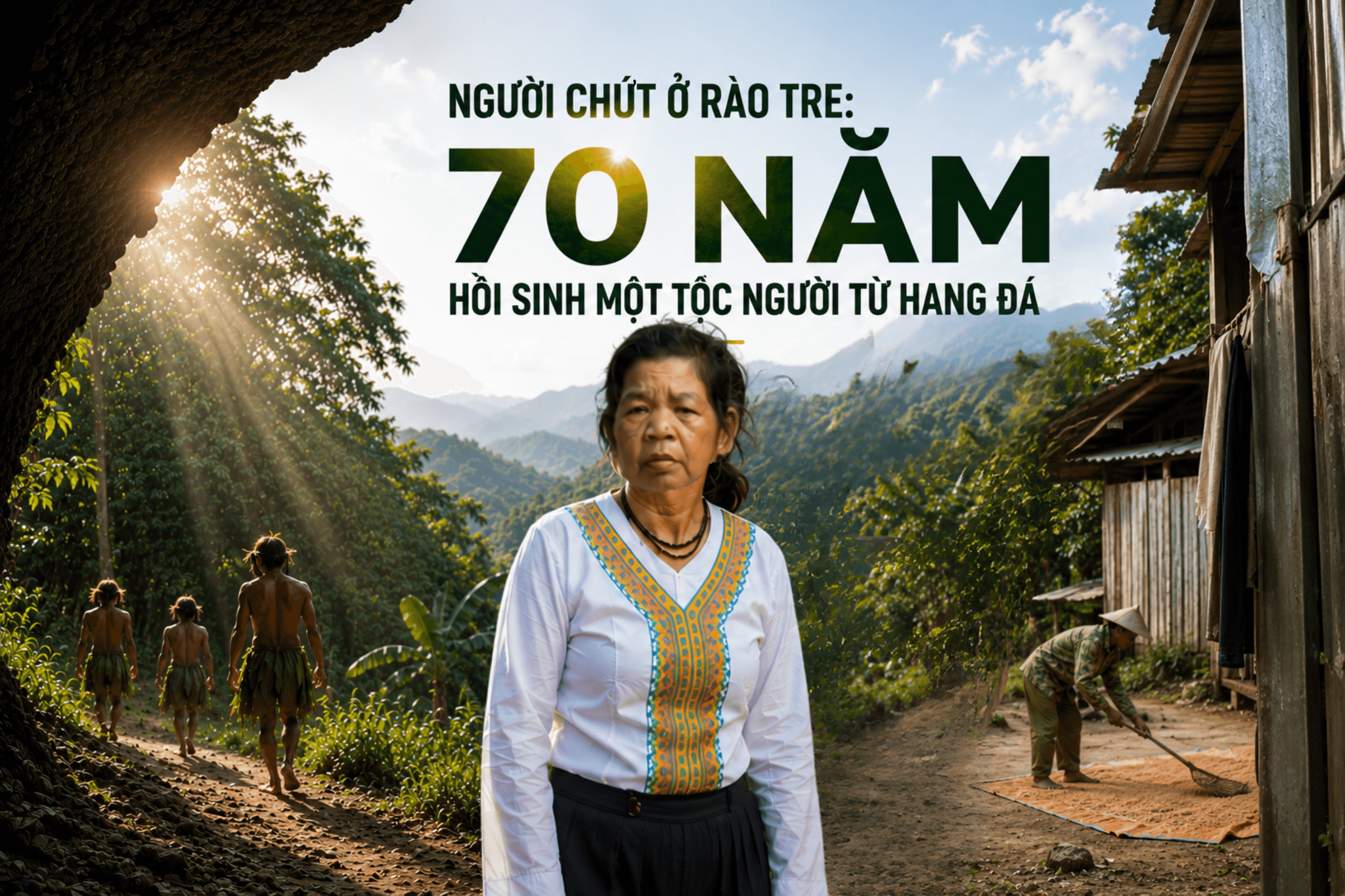 Người Chứt ở Rào Tre - 70 năm hồi sinh một tộc người từ hang đá | Bài 2 
