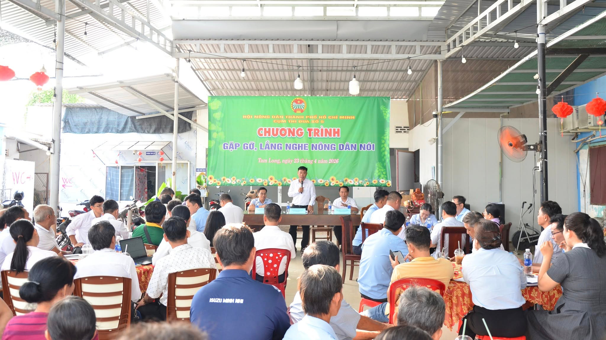 nghe nông dân nói