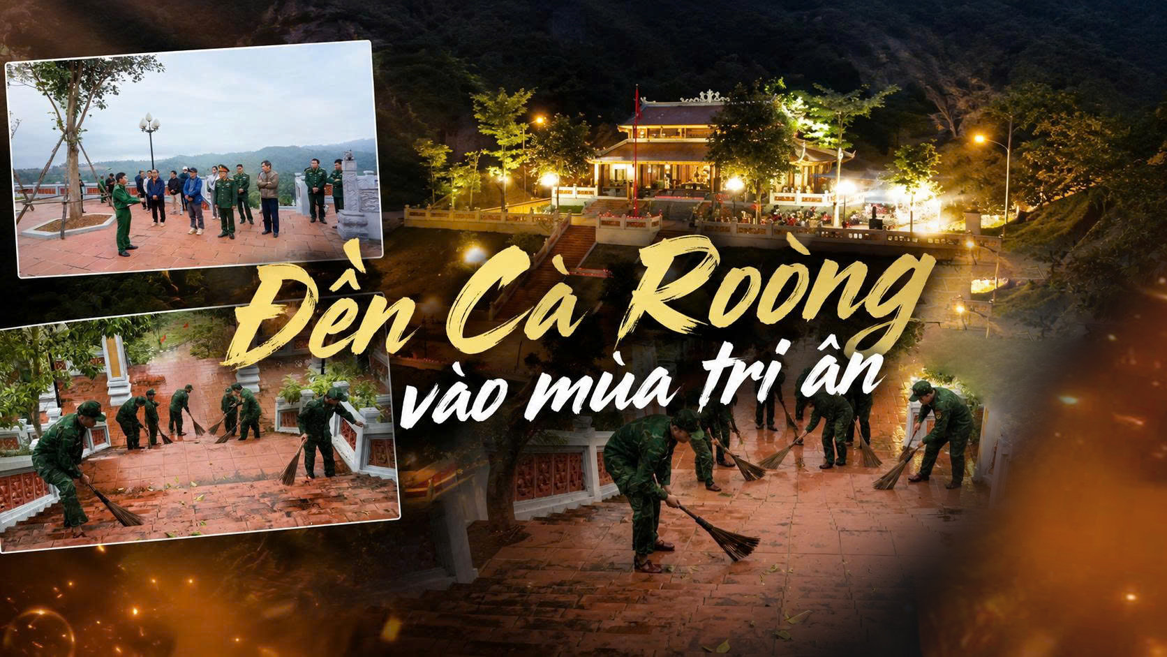 Video | Đền Cà Roòng vào mùa tri ân 