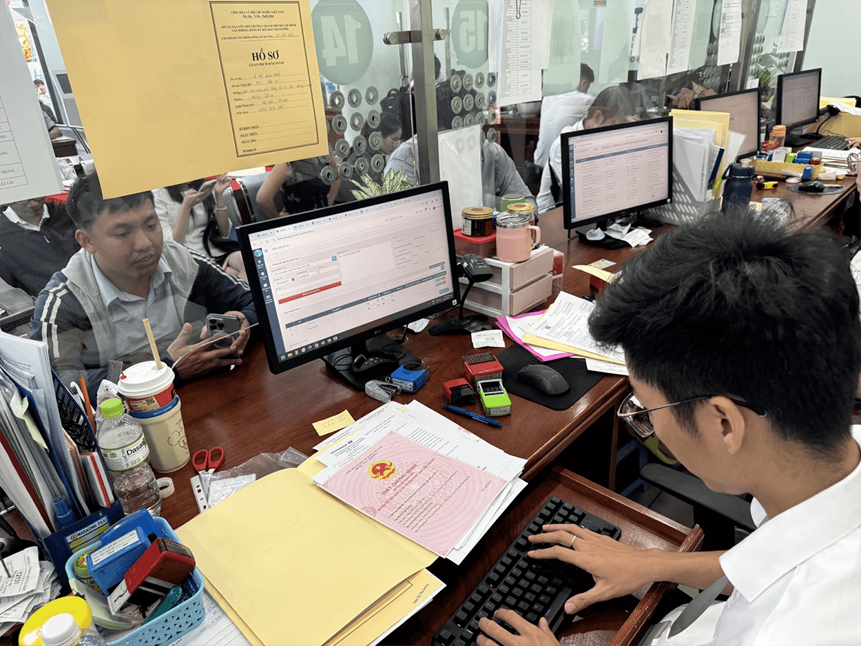 Hệ thống cơ sở dữ liệu đất đai tại nhiều địa phương vẫn đang trong quá trình hoàn thiện. Ảnh: LSVN