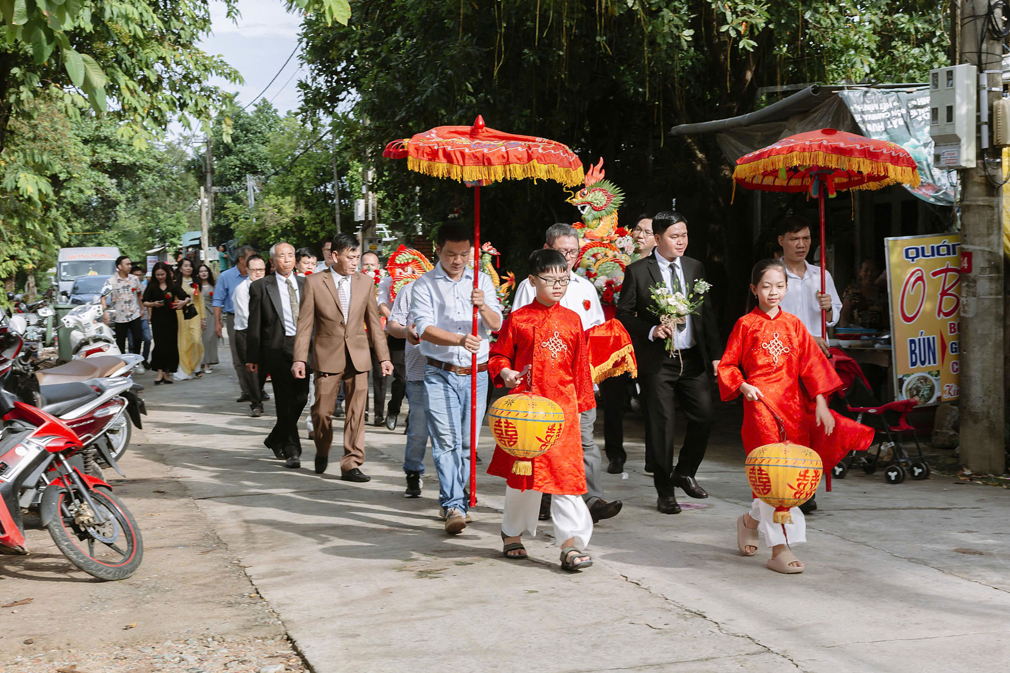 Đám cưới làng quê.