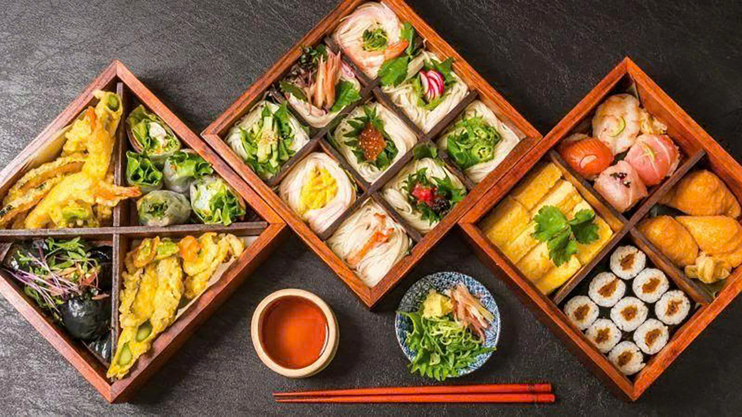 Ẩm thực Nhật Bản. Nguồn TLTLS
