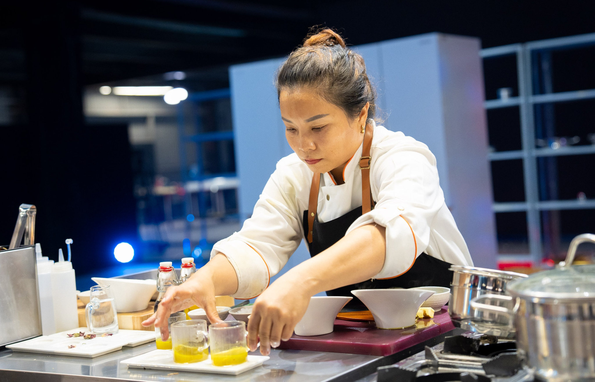 Top Chef Việt Nam 2026 có thể là một sân chơi để những đầu bếp tài năng cạnh tranh và khẳng định bản thân. Nhưng với Thùy Trang, đó còn là một căn bếp để chị kể câu chuyện của mình bằng nguyên liệu Việt- Ảnh TCVN