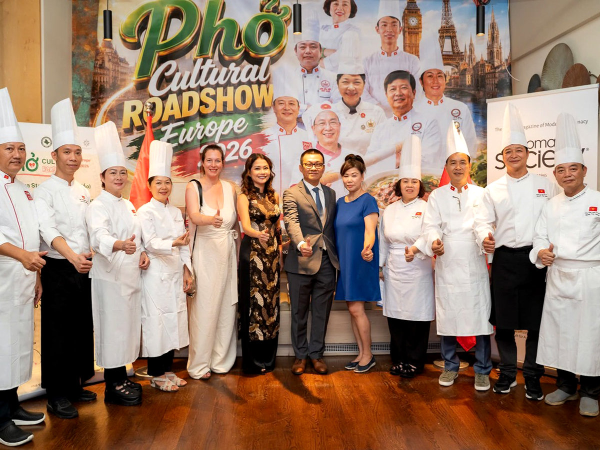 Phở Cultural Roadshow Europe 2026.
