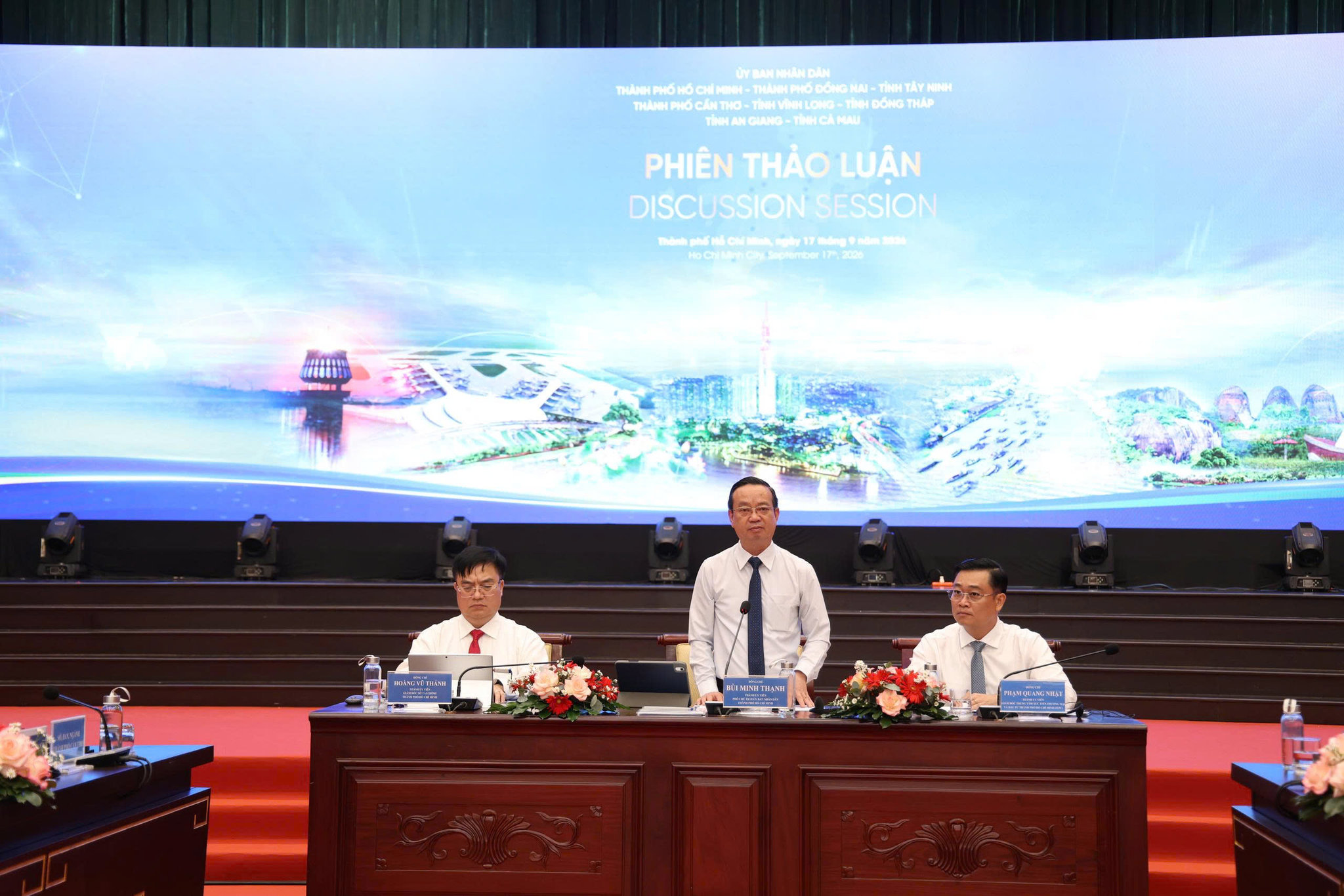 Phó Chủ tịch UBND TP.HCM Bùi Minh Thạnh cho rằng các địa phương hình thành một không gian đầu tư liên vùng.