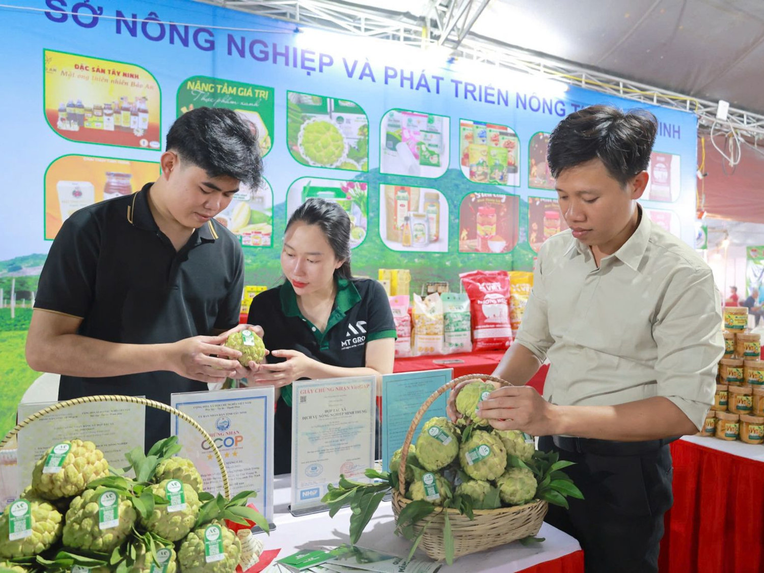 Tây Ninh lần đầu ổ chức Lễ hội Nông sản đặc trưng và sản phẩm OCOP.