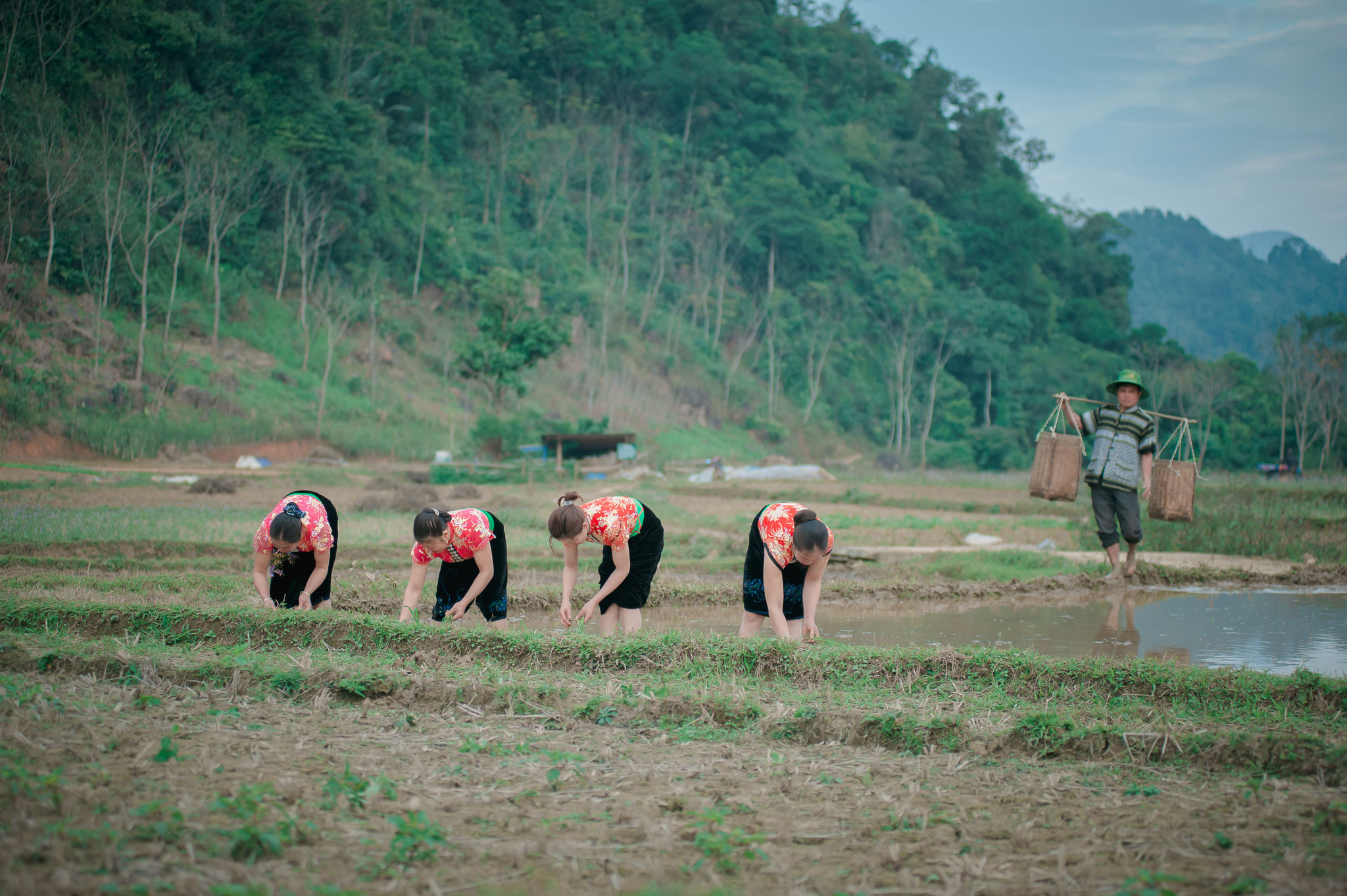 Làm nông ở Bản Bướt