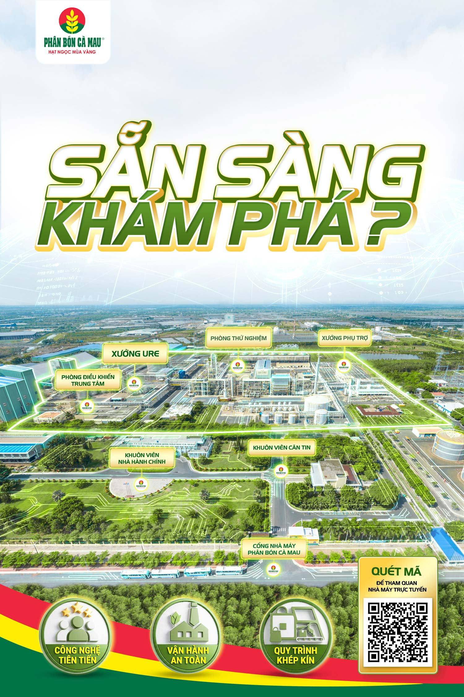 Website tham quan nhà máy Phân Bón Cà Mau thamquannhamay.pvcfc.com.vn