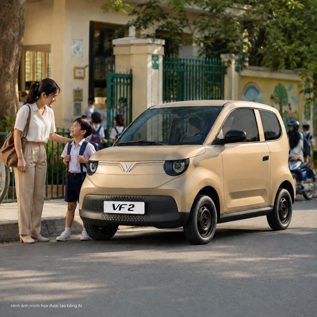 VinFast VF 2: Lựa chọn hoàn hảo cho người mua ô tô lần đầu với giá lăn bánh dưới 200 triệu đồng 