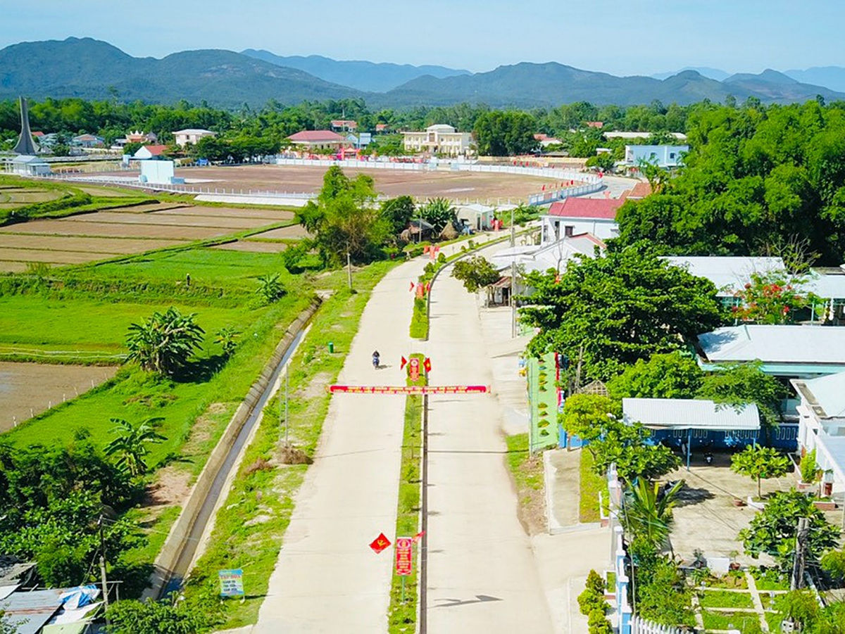 Bức tranh nông thôn mới mà Đà Nẵng đang vẽ nên có những điểm nhấn khác biệt. Ảnh: Nhã Phương