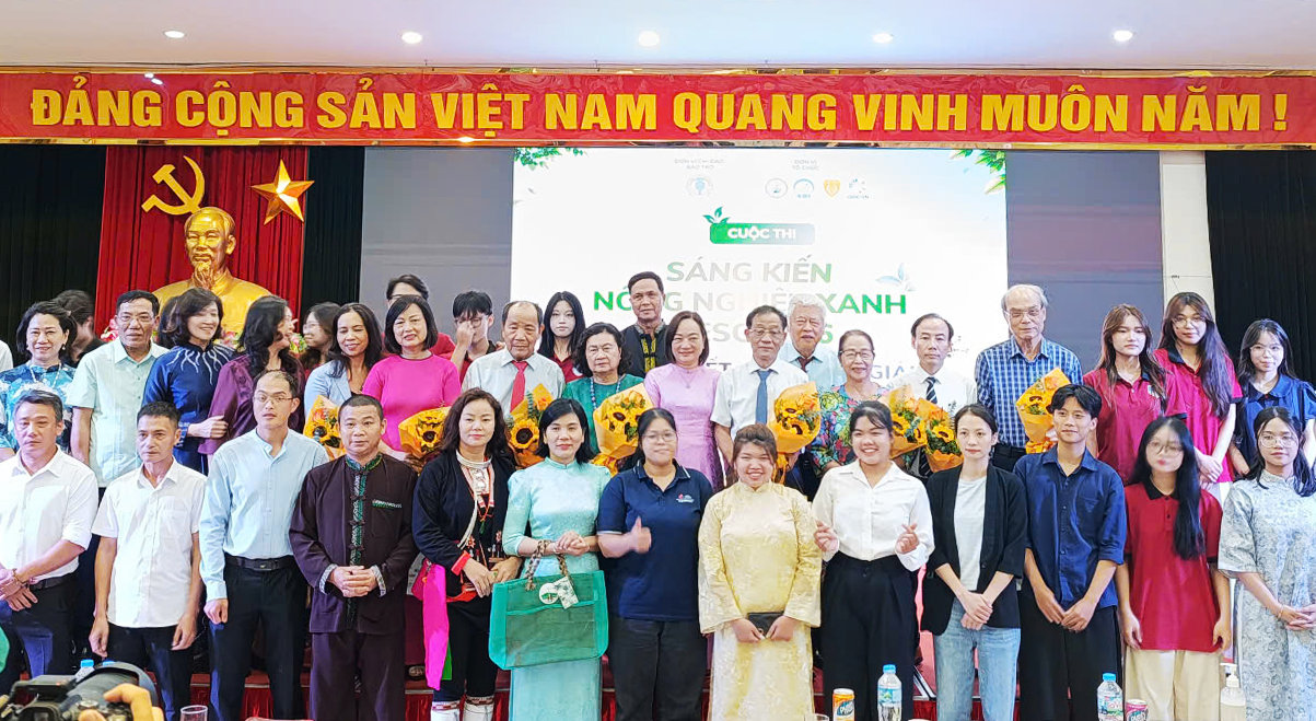 Lễ tổng kết và trao giải Cuộc thi “Sáng kiến Nông nghiệp xanh và ESG Việt Nam 2026”.