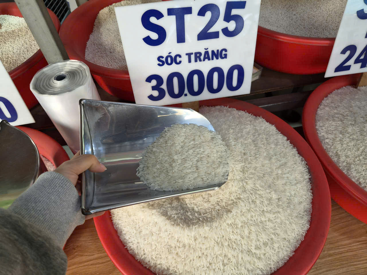 Gạo ST25 muôn kiểu giá Khác nhau ở đâu