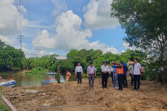 Chương trình Cầu nông thôn: Khảo sát tiến độ thi công các công trình tại huyện Tân Thạnh (Long An)