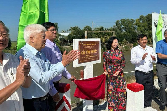 Thêm một cây cầu ở vùng biên giới Tri Tôn