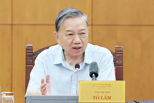 Tổng Bí thư Tô Lâm: Mỗi xã có ít nhất 5 cán bộ khuyến nông, không tăng biên chế