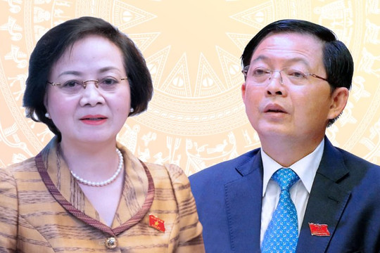 Bà Phạm Thị Thanh Trà và ông Hồ Quốc Dũng làm Phó Thủ tướng