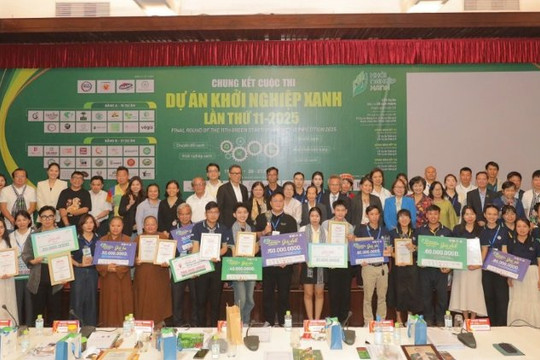Chung kết Khởi nghiệp Xanh 2025: Những hạt giống bền vững từ tài nguyên bản địa