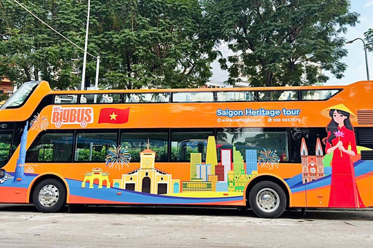 Miễn phí trải nghiệm xe buýt 2 tầng 'Di sản văn hóa Sài Gòn' từ 11 - 13/11