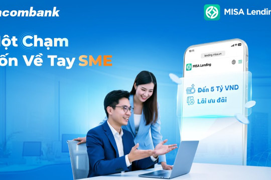 Sacombank hợp tác cùng MISA mở rộng cơ hội tiếp cận vốn, đồng hành doanh nghiệp SMEs
