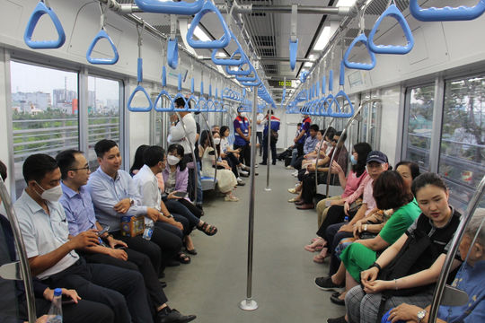 TPHCM : Miễn phí 100% vé Metro số 1 vào ngày 29 và mồng 1 Tết Bính Ngọ