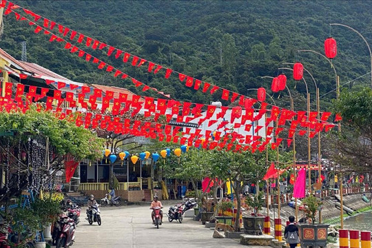 Tết về xã đảo