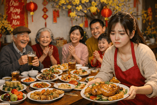 Nghỉ Tết và sự mệt mỏi không tên