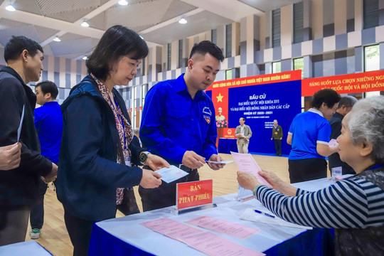 Hôm nay, 79 triệu cử tri tham gia bầu 500 đại biểu Quốc hội khóa XVI