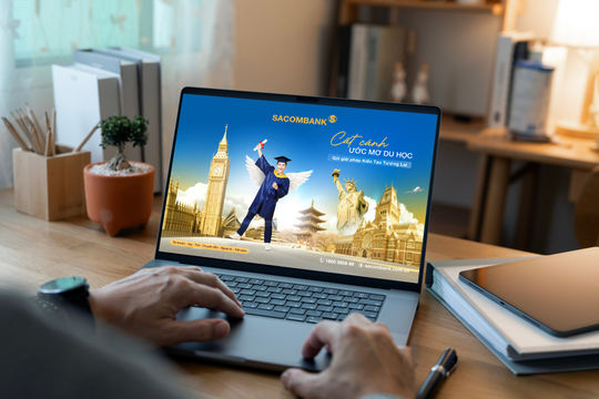 SACOMBANK ra mắt gói tài chính du học 'Kiến tạo tương lai'