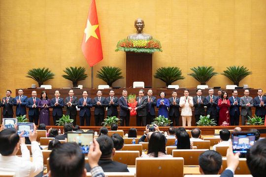 Quốc hội phê chuẩn 6 Phó Thủ tướng và 17 Bộ trưởng, Trưởng ngành