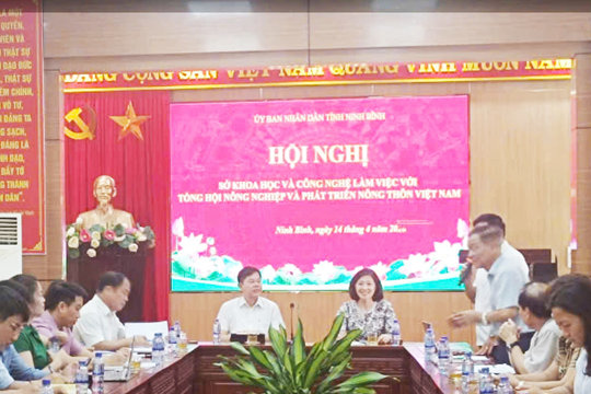 Tổng hội làm việc với Sở KH&CN Ninh Bình, thúc đẩy hợp tác năm 2026