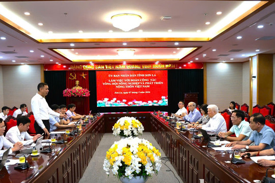 Tổng hội đề xuất Sơn La thí điểm mô hình nông nghiệp số phát thải thấp