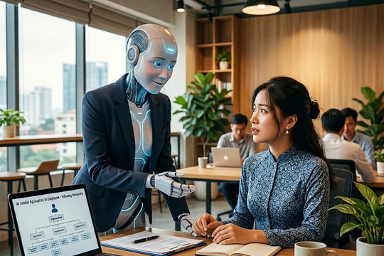 Nhờ AI xin lỗi và nỗi lo 'mất mặt'