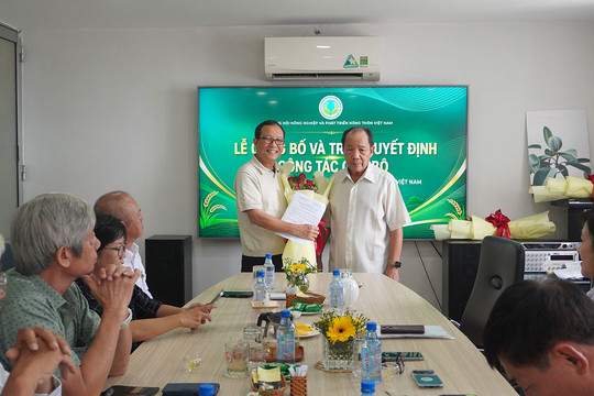 Ông Lê Anh Viên làm Trưởng ban Tài chính, kinh tế và kết nối doanh nghiệp Tổng hội NN&PTNT