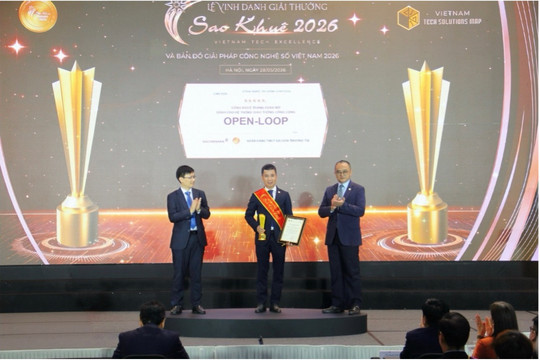 Công nghệ thanh toán giao thông công cộng giúp SACOMBANK nhận giải Sao Khuê 2026