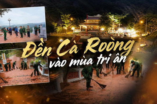 Video | Đền Cà Roòng vào mùa tri ân